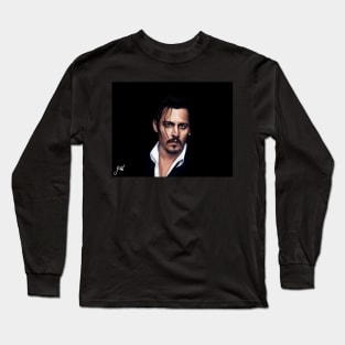 Johnny Depp Long Sleeve T-Shirt